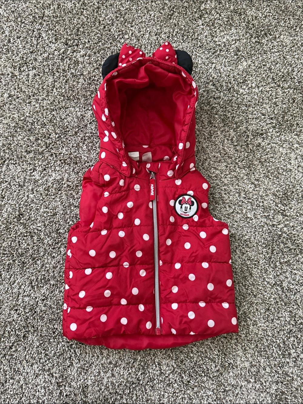 Disney Minnie Mouse Puffer Vest